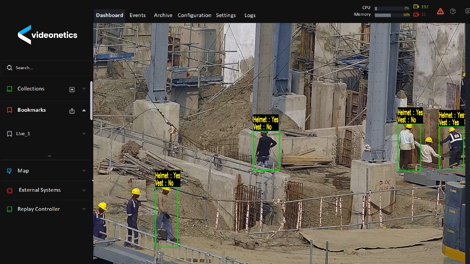 AI-enabled video analytics delivering real-time security insights